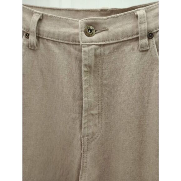DG2 by Diane Gilman denim, high-rise,tan jeans size 8 - Picture 5 of 9